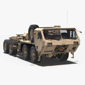 Military Truck Oshkosh HEMTT M985 Sand 3D